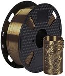 Silk Mocha Brown PLA Filament 1.75 mm 1KG 3D Printing Filament 2.2LBS Shine Silky Shiny Metallic Metal PLA 3D Printer Materials CC3D Silk PLA Filament