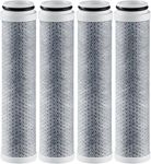 Cobbe 4 Pack Replacement Filters for Shower Head - Filters Over 99% of Chlorine - 2.0 Carbon Shower Head Filter System - Water Softener Filters Beads for Hard Water - Reduces Dry Itchy Skin