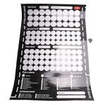 Simpls 1 Piece The Love Game Scratch Off Game Black Paper Couples Valentines Day Gifts Wall Poster Gift for Her and Her