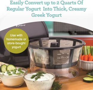 Euro Cuisine Greek Yogurt Maker – Homemade Yogurt Machine
