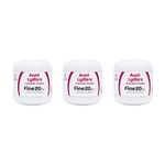 Aunt Lydia Extra Fine Crochet Thread - 3 Pack of 400y/365m - Cotton - Gauge 20 - White