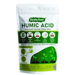 Garden Genie Humic Acid for Plants (Potassium Humate Flakes 98%) | Plant Growth Enhancer, Soil Conditioner, Improves Plant Root System, 900 gm