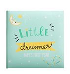 Kate & Milo Little Dreamer Stars Baby's First Year Memory Book, Baby Milestones Photo Album, Whimsical Gender Neutral Baby Gift