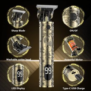 Cordless Beard Trimmer for Men – Rechargeable Precision Grooming