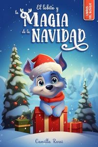 El lobito y la magia de la Navidad: Libro infantil de Navidad ilustrado (Las Aventuras del Pequeño Lobo Azul)