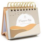 Motivational Desk Calendar - Perpetual Daily Flip Calendar with Daily Motivational Quotes for Desk - Inspirational Gifts for Women, Gifts for Coworkers Female, Inspirational Desk Decor