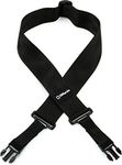 DiMarzio DD2200BK Cliplock Strap, Black, 43.5 to 63.5 inches