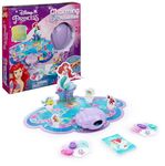 Disney Princess, Charming Sea Adventure Board Game Little Mermaid Toys Featuring Ariel and Friends Fun Game for Family Game Night, for Kids Aged 4 and up