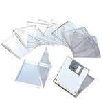 Elecom 3.5" Computer Floppy Diskette Case / 10 pack/Plastic Material/Secure Your Data/Data Strage/Transparent PK-10