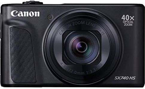 New Canon PowerShot SX740 HS Black 20.3MP 40x Optical Zoom 4K WiFi 1 Year Au Wty