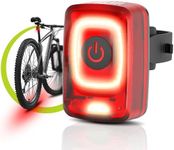 VELMIA 360° Ground Illumination Bike Rear Light | Rechargeable Battery | Enhance Visibility and Safety | Perfect for Night Riding | Easy to Install I Bike Tail Light, Rear Bike Light, Bicycle