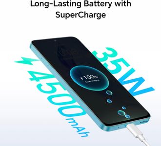 HONOR 90 Lite 5G Smartphone, 256GB – Cyan