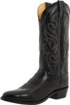 Dan Post Men's Milwaukee Round Toe Cowboy Boots Traditional, Black, 8 UK