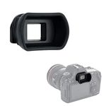 Kiwifotos Long Soft Viewfinder Eyecup Eyepiece for Canon EOS 90D 80D 70D 60D 77D 6D Mark II 5D Mark II Rebel T7 T6 T5 T100 T8i T7i T6s T6i T5i T4i T3i T2i T1i SL3 SL2 SL1 4000D 50D 40D 30D and More