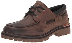 Sperry Men's A/O Lug 3-Eye Boat Shoe, Brown, 12 M US