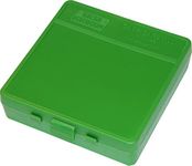 MTM 100 Round Flip-Top Ammo Box 40/45/10MM Cal (Green)