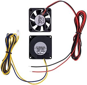 MMOBIEL 2 in 1 Silent Extruder Hot End Fan and DC 24V Turbo Cooling Fan 40x40x10mm Compatible with Creality Ender 3 / Ender 3 Pro/Ender 3 V2 3D Printer