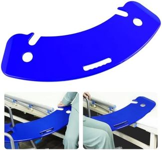 YHK Transfer Board and Slide Board, Sliding Transfer Boards to Transfer to Wheelchairs, Hangable Slide Assist Device for Seniors from Wheelchair to Bed, Toilet, Car, Hold up to 440 lbs (Blue)