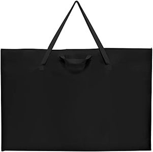 ZKOO Large Size Art Portfolio Tote with Nylon Shoulder, Poster Board Storage Bag, 24"X 36" Student Art Work Portfolio Case