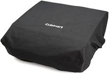 Cuisinart Gourmet Two Burner Gas Griddle Cover and Tote, Black