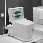 700 Watt Upflush Toilet with Macera