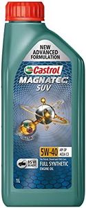 Castrol MAGNATEC SUV 5W-40 API S40 ACEA C3 Full Synthetic Engine Oil for Petrol, CNG and Diesel SUV 1L