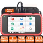 LAUNCH Obd2 Code Reader LAUNCH CRP123E V2.0 Obd2 Scanner Engine ABS SRS Transmission car diagnostic tool 7 Reset Oil/EPB/SAS/BMS/Throttle/DPF Reset, ABS Bleed Lifetime Update 2G+32G