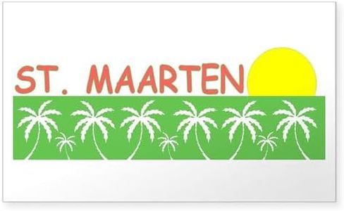 CafePress St. Maarten Rectangle Sticker Rectangle Bumper Sticker Car Decal