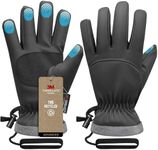Odtmger Winter Gloves,Ski Gloves 3M