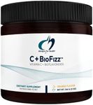 Designs for Health C+BioFizz Fizzy Vitamin C Drink Powder High Potency Vitamin C Powder with Bioflavonoids - Immune + Antioxidant Support Vitamin Powder Drink Mix - Vegan (36 Servings / 144g)