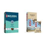 CLIF BUILDERS Protein Bars - Chocolate Mint + CLIF BAR Energy Bars - White Chocolate Macadamia