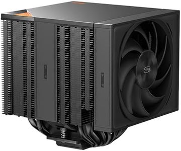 PCCOOLER CPS RZ820 CPU Cooler, 290W Dual Tower CPU Air Cooler, 8 HeatPipes CPU Cooling Fan System & 3 Modes PWM Silent Fans, Air Cooler for Intel LGA 1851/1700/1200/115X/20XX,AM4/AM5 (RZ820 BK)