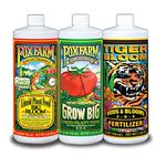 FoxFarm FF79100 Big Bloom, Grow Big & Tiger Bloom Liquid Fertilizer Nutrient Trio Soil-Formula, 3/32-Ounce Bottles