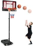 Goplus Portable Basketball Hoop, Ba