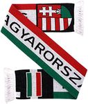 Hungary Soccer Knit Scarf