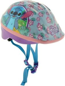Disney Stitch Safety Helmet for Children Size 48-52cm Casque de sécurité pour Enfants Unisexe-Jeunes, Multicolore
