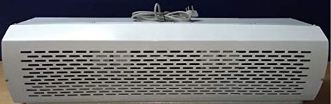 EUREKA AIR CURTAIN Steel Automatic Curtain 2.5 Feet with Magnetic Sensor (White)