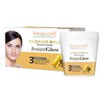 Aryanveda 24 Carat Gold Bleach Cream 250g | For Golden Glow, Tan Removal & Blemish Reduction | Suitable for All Skin Types for Men & Women