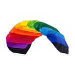 Wolkenstürmer Paraflex Basic 2.1 steering mat, rainbow - flying paver 2-line kite for beginners