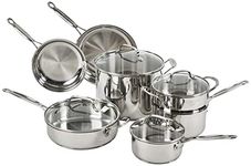 Cuisinart 77-11G Chef's Classic Stainless 11-Piece Cookware Set