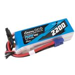 Gens ace G-Tech 2200mAh 45C 14.8V 4S Lipo Battery with EC3 Plug