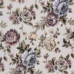 Decora Furnishings Woven Jacquard Cotton Fabric Material Floral Design for Upholstery, Sofa, Chair, Cushions, Curatins, Window Treatments, Craft - Width 54 Inches - Available in Running Metre (Pink)