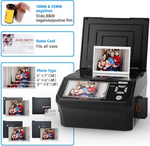 Photo, Slide & Negative Scanner with 5" LCD – 22MP Film Digitizer, 8GB SD Card