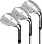 Pinemeadow 11264 Right-Handed 52/56/60-Degree Regular Steel Pre 3 Wedge Pack