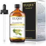 EUQEE Australian Tea Tree Essential Oil Premium Australian Tea Tree Oil Essential, Great for Diffusers, Candle Making(4 oz/108 ml)