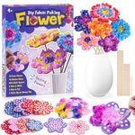 Eichhoo Arts and Craft Kits for Kids Poke-in Art Gifts for 4 5 6 7 8 Year Old Girls Birthday Presents Kid Craft Activity Party Favors Supplies Educational Toys Flower Gifts for Girls Toys Age 4-12