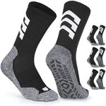 Closemate Mens Grip Socks Anti-Slip