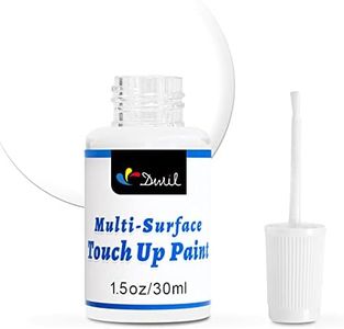 DWIL White Touch Up Paint - Multi Surface Touch Up Paint Pen, Scratch Repair for Wall, Door, Cabinets, Wood, Furniture, 1.5 Fl Oz (Semi Gloss, White)