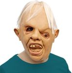 BRAVER LEMON Halloween Sloth Goonies Mask Novelty Latex Rubber Creepy Horror Halloween Costume Party Prop Creepy Goonies Expression