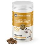 Barker and Barker Little Liver Dog Training Treats ❘ 500 Tasty & Healthy Treat Pot | Grain Free, Low Calorie, High in Protein & B Vitamins, No Artificials - 100% Human-Grade for Puppies & Small Dogs